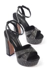 Karvenshoes Platform Taşli Abi̇ye