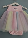 KIZ BEBEK RAINBOW ELBİSE