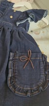 Kız çocuk denim elbise