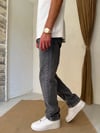 Koyu Gri Baggy Kot Pantolon