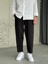 Rahat Kalıp Boyfrıend Siyah Jogger Pantolon 