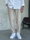 Slim Fit Krem Kumaş Pantolon 