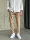 Slimfit Double Paça Krem Jogger Pantolon