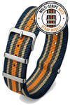 Nato Watch Band Strap MULTI STRIPE N32NYL3