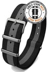 Nato Watch Band Strap SINGLE STRIPE N32NYL3