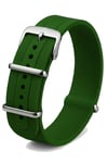 Silicone Nato Watch Band Strap N02SN