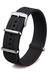 Silicone Nato Watch Band Strap N02SN