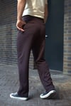 Casual Bordo Kumaş Pantolon