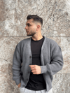 Classic Line Triko Gri Hırka