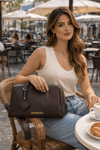 Bronz Kadın Günlük Omuz Çantası |  Bronz MT1557