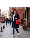 Kırmızı Suni Deri Kadın Kol Çantası | Kırmızı MT1523