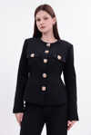 Black Amara Blazer
