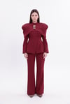 Burgundy Natalie Set