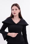Siyah Evelyn Top