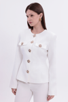 White Amara Blazer