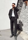 Luxury Ceket-Pantolon Takım Siyah