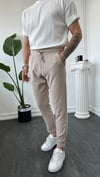 MR Duble Paça Jogger Krem