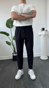 MR Duble Paça Jogger Siyah