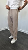 MR Kalın Fitilli Baggy Pantolon Krem