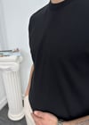 Pamuklu Premium Triko Tişört Siyah