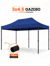 3x4'5 Katlanır Gazebo Çadır Pratik Kurulumlu Portatif Gölgelik - Çadır KampAVM