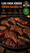 Fındık Kömürü 10 Kg Premium Briket Mangal Kömürü %100 Fındık Kabuğu Uzun Yanma - Mangal - Barbekü Ekipmanları KampAVM