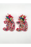 30 Yaş Keçe Handmade Küpe