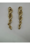 Gold Burgu Küpe