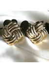 GOLD KARE VİNTAGE KÜPE