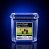 DÜNYA ÇİZGİ DESENLİ KARE 1100ML SAKLAMA 32007*27