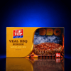 TIP TOP VEAL BBQ BURGER 6PCS 600 GR