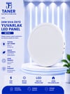 24W SIVA ÜSTÜ YUVARLAK BEYAZ KASA BEYAZ IŞIK LED PANEL