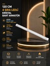 NOAS 100W 4 SIRA LEDLİ KRİSTAL BANT ARMATÜR