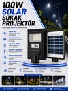 NOAS 100W LED SOLAR SOKAK PROJEKTÖR