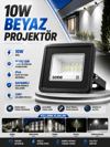 NOAS 10W LED PROJEKTÖR BEYAZ
