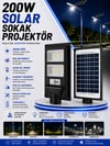NOAS 200W LED SOLAR SOKAK PROJEKTÖR