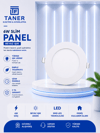NOAS 6W SLİM PANEL BEYAZ