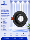 NOAS ALÜMİNYUM DEKORATİF SİYAH KASA