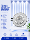 NOAS HEKTOR DEKORATİF CAM SPOT