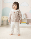 FIRFIR YAKA DETAYLI KIZ BEBEK TAKIM 