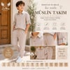 MÜSLİN PANTOLONLU GÖMLEKLİ TAKIM 