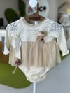 DANTEL EKRU ROMPER