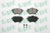 FREN BALATASI ARKA (98.9 MM ) PEUGEOT RIFTER PARTNER (K9)  P508 P2008 II-P3008-P308 II CITROEN C4 GRAND PICASSO II C4 PICASSO II OPEL COMBO E GRANDLAND X MOKKA