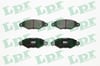 FREN BALATASI ON (130MM) PEUGEOT P206 HATCHBACK 1.1 98-