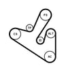KANALLI V KAYIS SETI CITROEN BERLINGO C5 III JUMPY II PEUGEOT 206-407-BIPPER EXP