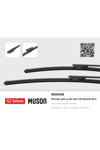 ÖN SİLECEK SÜPÜRGESİ PEUGEOT 307 CC 04/05>, PEUGEOT 307, SW 10/04>, TAKIM