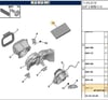 POLEN FILTRESI (376*176*48) PEUGEOT EXPERT III CITROEN JUMPY III FIAT SCUDO III TOYOTA PROACE 13-