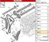 TRIGER AYAR VIDASI PEUGEOT P207 P208 P308 P3008 P508 P5008 PARTNER TEPEE RCZ CITROEN C3 C4 C5 X7 DS3 DS4 DS5 BERLINGO B9 EP3 (1.4 16V) EP6 (1.6 16V)