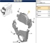 TRİGER KAPAĞI ÜST TU3A 1007 206 207 PARTNER M59 C2 C3 C3 II BERLINGO M59