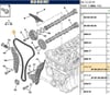 TRIGER ZINCIRI PEUGEOT P207 P208 P308 P3008 P5008 P508 RCZ 1.6 16V EP6CDT